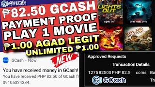 NEW PAYING APP  I EARN FREE ₱82.50 GCASH PAYMENT PROOF JUST PLAY 1 MOVIE AND EARN ₱1.00 UNLIMITED