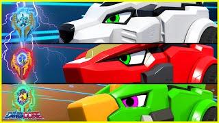 Dinocore Cartoon  Galaxy Stone Vs Super Car  The Good Dinosaur  Kids Movies 2024