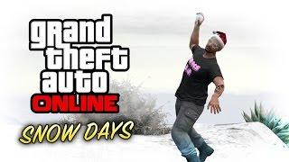 GTA Online Snow Days & Snowball Fights Festive Surprise 2014 DLC