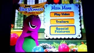 Barney- Best Manners - Your Invitation To Fun