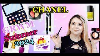 GRWM CHANEL SUMMER 2024 Luxury Beauty #giveaway