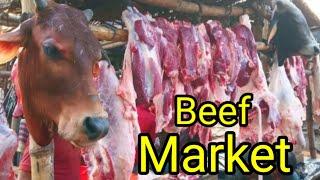 Fresh Meat Market - Meat King - Beef Cuts Fast Cutting Skills Butcher Shop in Meat