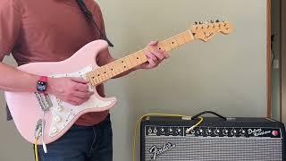 5 Minutes with a Fender Japan Junior Collection Stratocaster into a Tone Master Deluxe Reverb