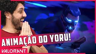 Reagindo a ANIMAÇÃO DO YORU Apresentação do Episódio 2  React valorant