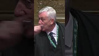 Angry Speaker asks Conservative MP to leave PMQs