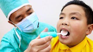 Going To The Dentist Song  Alex Pretend Play Sing-Along to Nursery Rhymes Kids Songs