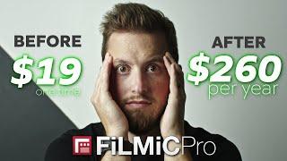 Filmic Pro Now 13X More Expensive?