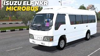 MOD ISUZU ELF NKR MICROBUS DETAIL FULL ANIM -BUSSID