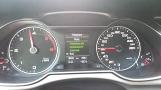 Audi A4 B8 2.0 TDI 170hp multitronic acceleration