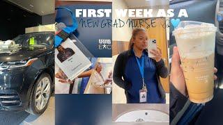 VLOG WEEK IN THE LIFE NEW GRAD PYSCH NURSE new nurse orientation 🩺