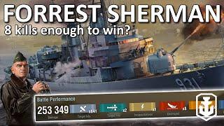 F. Sherman + Halsey Is Crazy  World of Warships