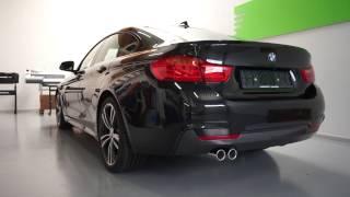 Matte Black BMW Gran Coupe 4 series..