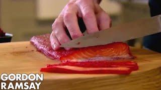 Beetroot Cured Salmon  Gordon Ramsay