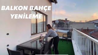 BALKON BAHÇE YENİLEME DÜZENLEME  Dış Cephe Boyama Çim Halı Balkon ve Bahçe Düzenlemeleri