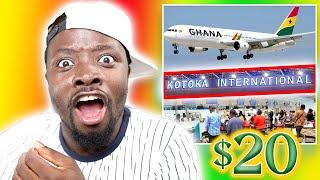 Kotoka Airport Charging passengers $20 Are they OKAY?