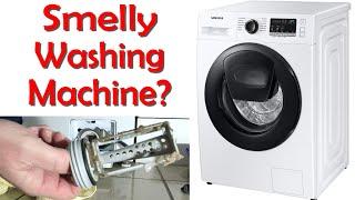 Smelly Washing Machine? How To Clean Filter & Drum Clean