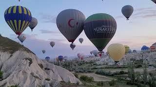 Cappadocia Turkey. Hot Air Balloons and Scenes. 土耳其 熱氣球.