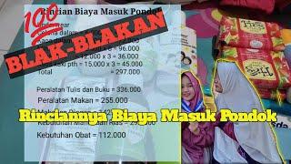 Rincian Biaya Masuk Pondok