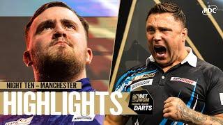 NINE-DART MADNESS IN MANCHESTER Night Ten Highlights  2024 BetMGM Premier League