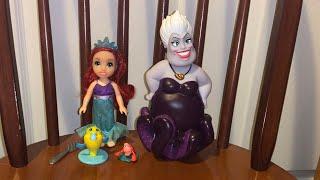 Jakks Pacific Disney Princess Ariel & Ursula Petite Gift Set unboxing and review