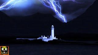 Loud Thunderstorm Sounds NO RAIN  Heavy Thunder Lightning Strikes and Wind for Sleeping