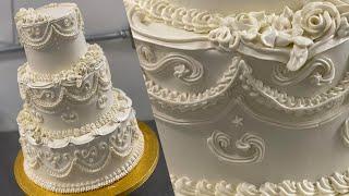 Cake Boss Skills 02 - Timelapse of Creating a Wedding Cake