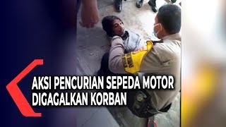 Aksi Pencurian Sepeda Motor Digagalkan Pemilik Kendaraan