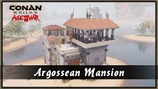 HOW TO BUILD A ARGOSSEAN MANSION SPEED BUILD - CONAN EXILES