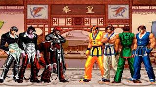 The King of Fighters MUGEN  Orochi Iori vs Kim Kaphwan