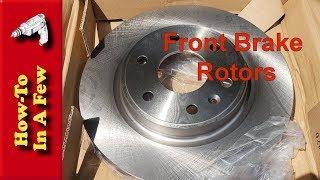 How To Replace Front Brake Rotors on Acadia Traverse Enclave