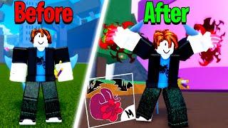 I Went From Noob To SANGUINE ART in One Video Blox fruits