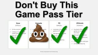 Choosing the Right Game Pass Tier And the one to AVOID