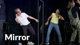 Mirror Improv Game Demonstration — Chicago Stories Inventing Improv