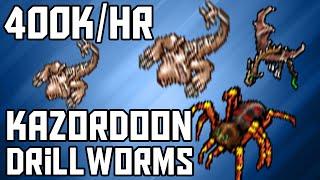 Tibia Where to Hunt – RP 80+ Kazordoon Drillworms East & West 400khr @ 103