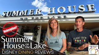 Summer House on the Lake in Disney Springs at Walt Disney World  Disney Dining Redemption?