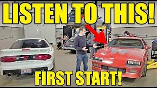 Starting An Abandoned Camaro IROC Z After 27 Years & Looking Inside The Engine Storage Unit Find