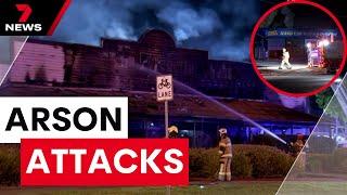 Two Italian restaurants torched in twin fire attacks  7 News Australia