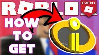 HOW TO GET THE INCREDIBLES 2 BADGE  ROBLOX HERO EVENT 2018