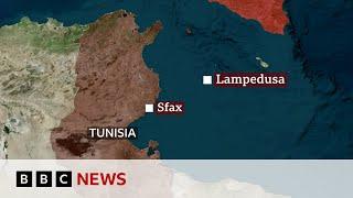 Migrant shipwreck off Italy leaves dozens dead - BBC News