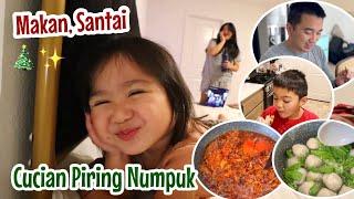 Bakso Kuah & Cakalang Rica uenak dirumah ajaa - Vlogmas 2023 day 5 610