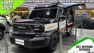 Toyota Rangga Multi-Purpose Truck With Customizable Design Launched At GIIAS 2023 - Full Exterior