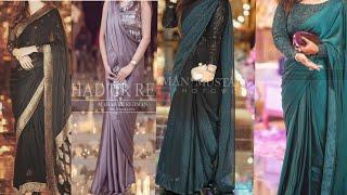 beautiful saree elegant and stylish design party wear and wedding wear saree design