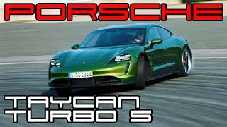 Porsche Taycan Turbo S  Tim Schrick  Bilster Berg  english subtitles