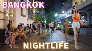 Bangkok Nightlife - So many freelancers on Sukhumvit Road & Thermae