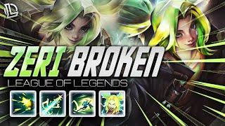 ZERI MONTAGE - ZERI BROKEN  Ez LoL Plays #863