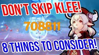 8 THINGS TO CONSIDER FOR KLEES RERUN BANNER