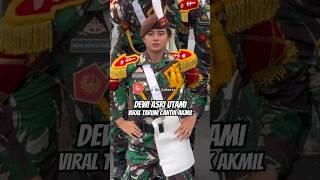 Dewi Asri Utami Taruni Cantik Akmil Akademi Militer Drumband GSCL #drumband #akmil