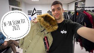 Аляски Alpha Industries обновление Зима 21-22 - отличия  как купить оригинал