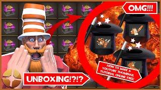 TF2 I UNBOXED 50 Scream FORTRESS Crates and THIS Happened.... UNUSUAL??? GONE WRONG OMG?