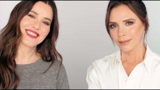 Lisa Eldridge and Victoria Beckham Create a Christmas Party Look